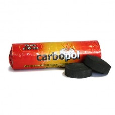 Уголь для кальяна Carbopol 35 мм