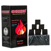 Кокосовый уголь для кальяна Cocobrico 96 шт.